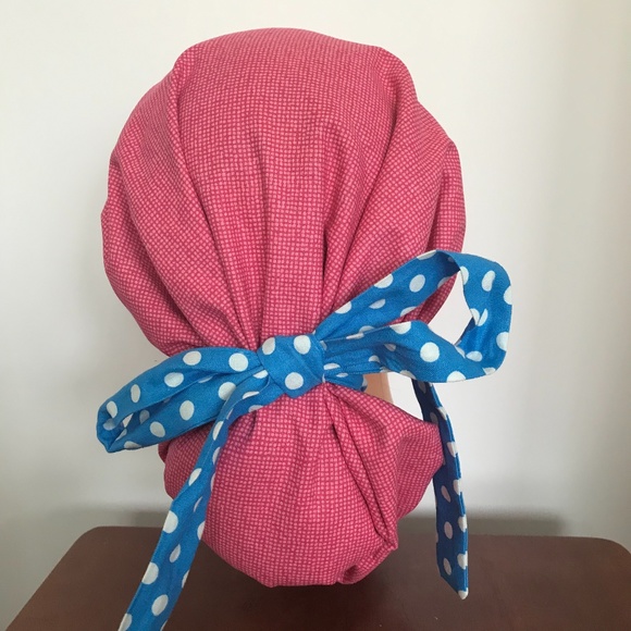 Scrub CAP/HAT *Reversible *Long Ties NWOT - Picture 4 of 14